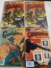 Charlton comics Gunfighters lot of 4 issues 60, 60, 63, 82 westerns ungraded picture