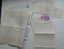 Three 1941-1942 letters home to girl (from New York City to Wellesley College) picture