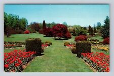 Hershey PA-Pennsylvania, Rose and Tulip Gardens, Antique Vintage Postcard picture