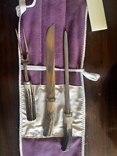 Vintage RANDALL KNIFE KNIVES 1950's-60's Carving set of 3 picture