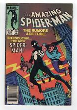 MARVEL AMAZING SPIDER-MAN #252 1ST APP BLACK SUIT VENOM MARK JEWELERS INSERT KEY picture