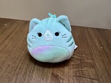 Squishmallow Nwt bag backpack Clip On Corinna Cat Tabby New Plush KellyToy 2024 picture