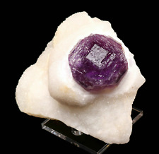 Natural Large Cube Purple Fluorite Quartz Crystal Cluster Mineral Specime  342g picture