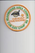 1985 Headwaters Area Council Cub Day Camp patch picture