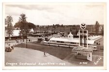 RPPC 1959 Oregon Centennial Exposition, Standard Oil, Portland, OR Postcard picture