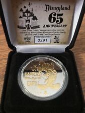 DISNEYLAND PARK 65th ANNIVERSARY COMMEMORATIVE LIMITED EDITION COIN | LE 1955 picture