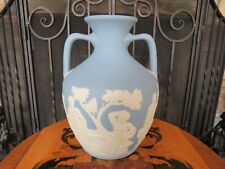 Modern Wedgwood Blue Jasperware Full-Size Portland Vase Phrygian Cap K Dodd 2009 picture