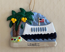 JOSEPH K COMPANY/POI PEOPLE ORNAMENT  Hawaiian USS ARIZONA PEARL HARBOR HAWAII picture