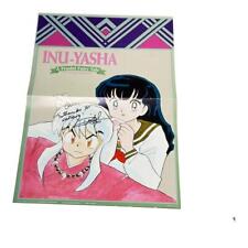 Inu-yasha Poster 2000 Signed Richard Ian Cox English Voice Actor Viz Anime picture