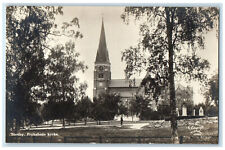 c1920's Fryksande Church Torsby Värmland County Sweden RPPC Photo Postcard picture