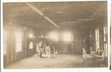 RPPC BLACKSMITH SHOP HORSESHOEING OCCUPATION REAL PHOTO POSTCARD HORSE BARN picture