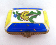 Vintage Limoges France Porcelain Trinket Box picture
