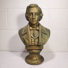 Vintage 1968 Belwin Inc. Frédéric Chopin Bust Plaster Rare Composer picture