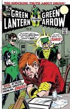 Green Lantern Green Arrow #85 Facsimile Edition Neal Adams Drug - NM or Better picture