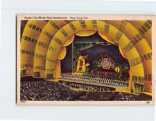Postcard Radio City Music Hall Auditorium New York City New York USA picture