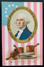 Postcard - General George Washington - Camp Utensils Used During Revolution picture