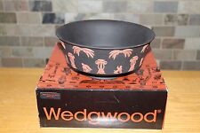 Wedgwood Egyptian Collection Terracotta Black Jasperware Nile Bowl (c.1978) MIB picture