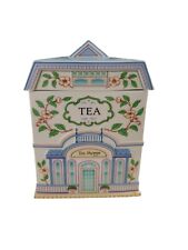 Lenox Spice Village Tea Shoppe Canister 1990 Small CHIP Under Lid picture