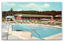 Postcard Redwood Motor Lodge, 1/2 mi from Higgins Lake MI swimming pool N11 picture