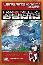 2008 DC Comics Frank Miller's Absolute Ronin Print Ad/Poster Book Promo Art picture