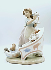 Lladro 6002 Down You Go - Puppies on a Water Slide, Glossy  Figurine Retired picture