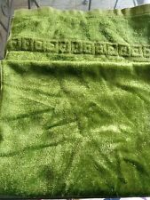 Vintage Bath Towel FIELDCREST  Cotton Blend Avocado Jade Green Retro picture