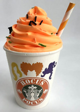 Stumen Starbucks Hocus Pocus Halloween Cup Halloween Decor Faux Whipped Cream picture
