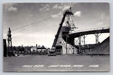 c1950 RPPC Iron Mine Truck Iron River Michigan Real Photo P718 picture