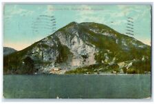 1913 Breakneck Hill Hudson River Highlands Mountain New York NY Vintage Postcard picture