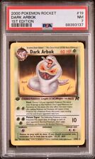 2000 Pokemon Rocket 1st Edition #19 Dark Arbok PSA 7 🔥 picture