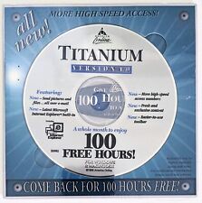 TITANIUM America Online Collectible / Install Disc, Vintage AOL CD, Ver 4.0 picture