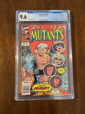 New Mutants #87 rare newsstand edition GRADED 9.6 - 1st Cable appearance picture