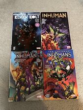 Black Bolt By Saladin Ahmed + Uncanny Inhumans 1&2 + Inhuman Deluxe Hardcovers picture