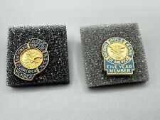 NRA 5 Year & Life Member National Rifle Association Of America Lapel Pin Badge picture