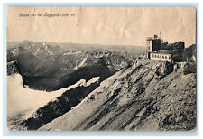 c1910 Gruss Von Der (Greetings From) Zugspitze Germany Unposted Postcard picture
