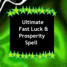 X3 - Triple Cast - Ultimate Fast Luck & Prosperity Spell - Pagan Magick Casting picture
