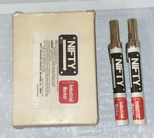 VINTAGE MARKER NIFTY INDUSTRIAL MARKER VINTAGE OLD SCHOOL SMELL QTY: 2 picture