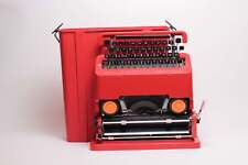 SALE - Olivetti Valentine Typewriter, Portable Case, Mint Condition, Manual, picture