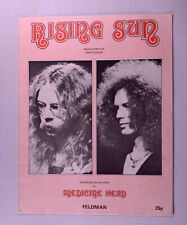 Medicine Head Sheet Music Original Vintage Rising Sun Polydor Promotion 1973 picture