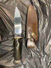 Vintage Smith & Wesson 6030 Survival Knife RMC 206-30-7036 w/ Leather Sheath picture