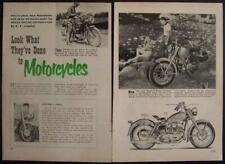 1952 Harley Davidson Model K Big Twin Review pictorial picture
