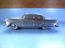 Vintage Banthrico 1955 Ford FairlaneTown Sedan Unpainted Car Coin Bank picture