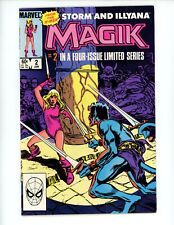 Magik #2 1984 VF Direct Ron Frenz Marvel Illyana Rasputin Comic Book picture