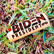 Engraved Joe Biden President Bamboo Lighter Case Cover Fits Bic Standard Lighter picture