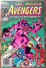 1984 THE MIGHTY AVENGERS JUNE #244 THE WRAITHS WALK AMONG US MARVEL  Z3204 picture