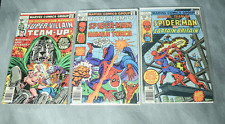 Marvel Team-Up Lot  13 61 65 Spider man Dr Doom Namor Human Torch comic books picture