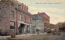 J86/ Holley New York Postcard c1910 West Side Public Sqaure Stores  131 picture