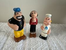 Popeye, Olive Oil  And Bluto Set - Made In Brazil - Vintage picture
