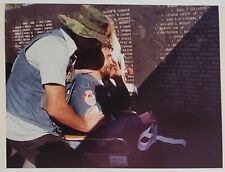 1989 Winfield Kansas Vietnam War Memorial Veterans KS Vtg Press Photo picture