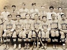 Vintage 1932 Photo Of A Little League Baseball Team From Seatle With Signatures picture